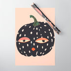 Pumpkin Persona Wrapping Paper Gallery Image 1