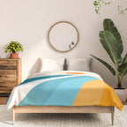 Geometric Landscape 26A Comforter Gallery Image 3