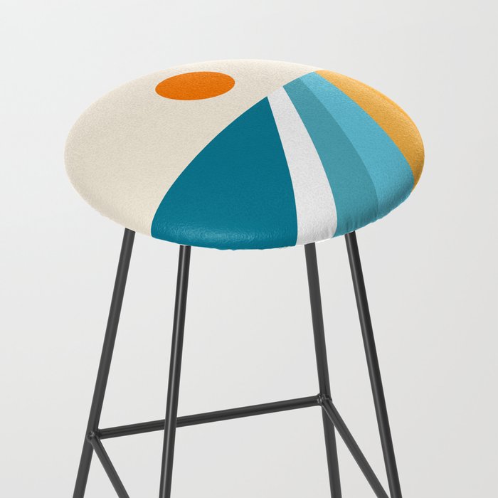Geometric Landscape 26A Stool Gallery Image 2