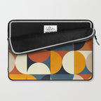 mid century abstract shapes fall winter 3 Laptop Sleeve Gallery Image 2
