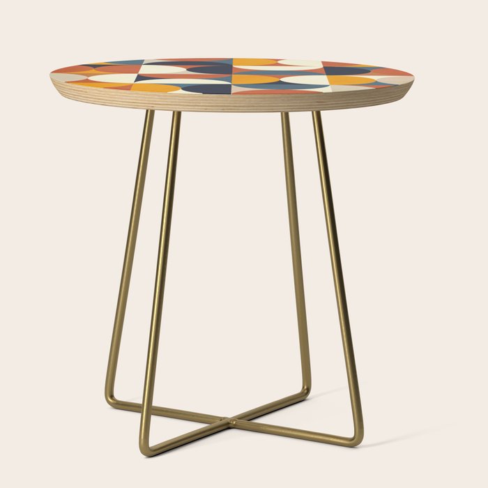 mid century abstract shapes fall winter 3 Side Table Gallery Image 1