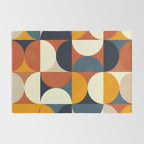 mid century abstract shapes fall winter 3 Rug Gallery Image 2