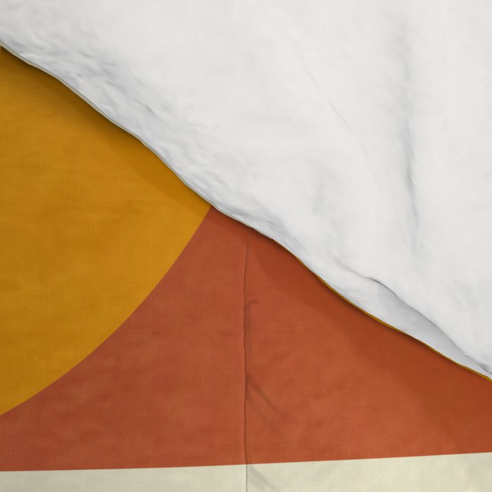 mid century abstract shapes fall winter 3 Comforter Gallery Image 4