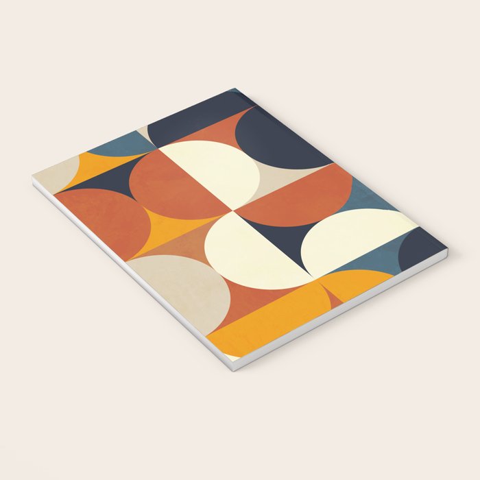 mid century abstract shapes fall winter 3 Notebook Gallery Image 3