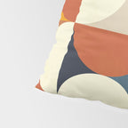 mid century abstract shapes fall winter 3 Pillow Sham Gallery Image 4