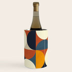 mid century abstract shapes fall winter 3 Wine Chiller Gallery Image 1