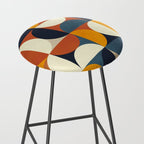 mid century abstract shapes fall winter 3 Stool Gallery Image 2