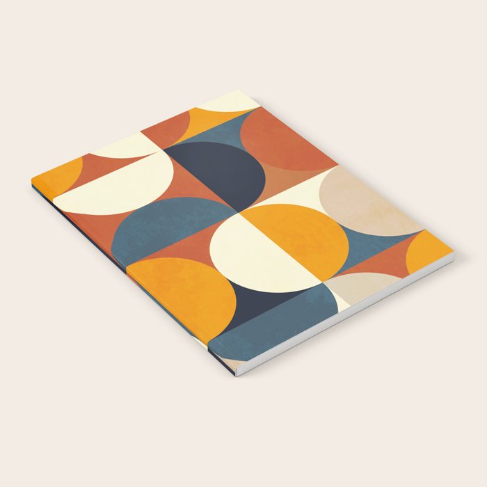 mid century abstract shapes fall winter 3 Notebook Gallery Image 1