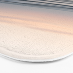Still Horizon Minimal Seascape Photography Bath Mat Gallery Image 3