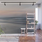 Still Horizon Minimal Seascape Photography Wall Mural Gallery Image 1