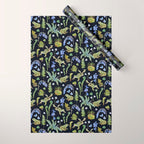 Frolicking Frogs and Ferns Wrapping Paper Gallery Image 1