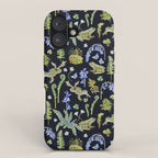 Frolicking Frogs and Ferns iPhone Case Gallery Image 1