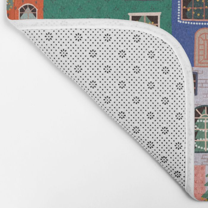 Happy Holidays Bath Mat Gallery Image 2
