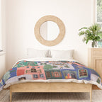Happy Holidays Duvet Cover Gallery Image 3