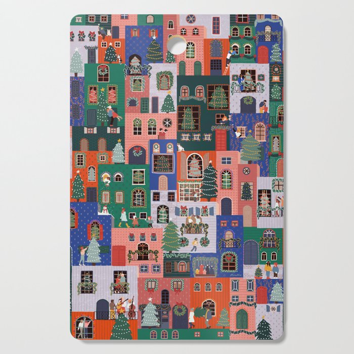 Happy Holidays Cutting Board Gallery Image 1