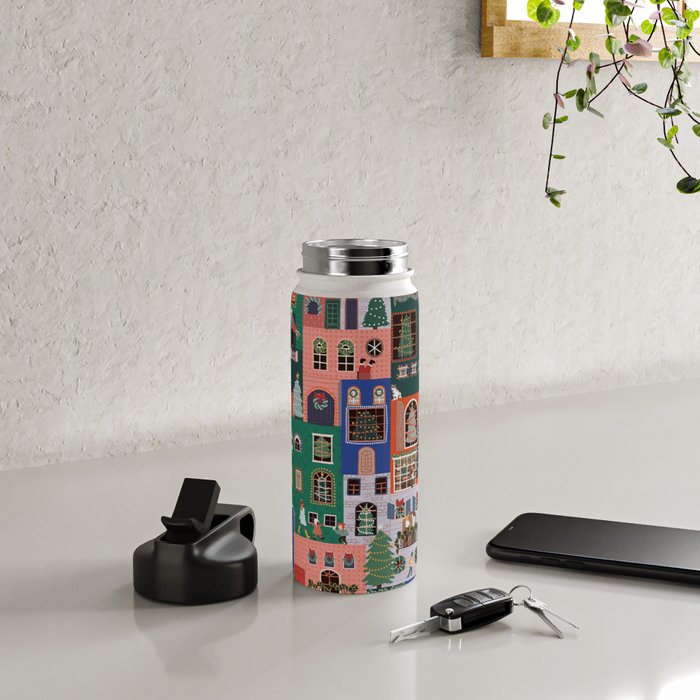 Happy Holidays Water Bottle Gallery Image 4