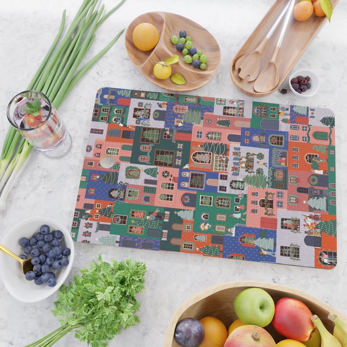Happy Holidays Cutting Board Gallery Image 2