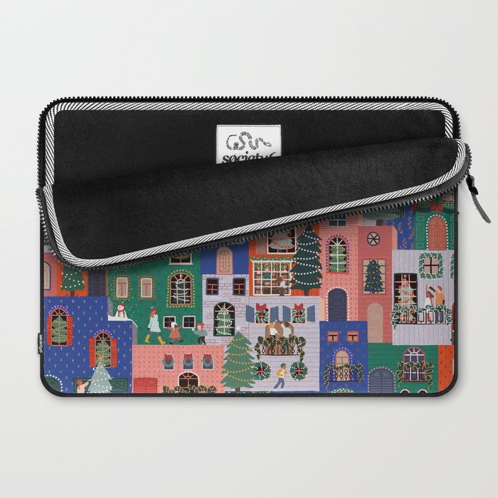 Happy Holidays Laptop Sleeve Gallery Image 2