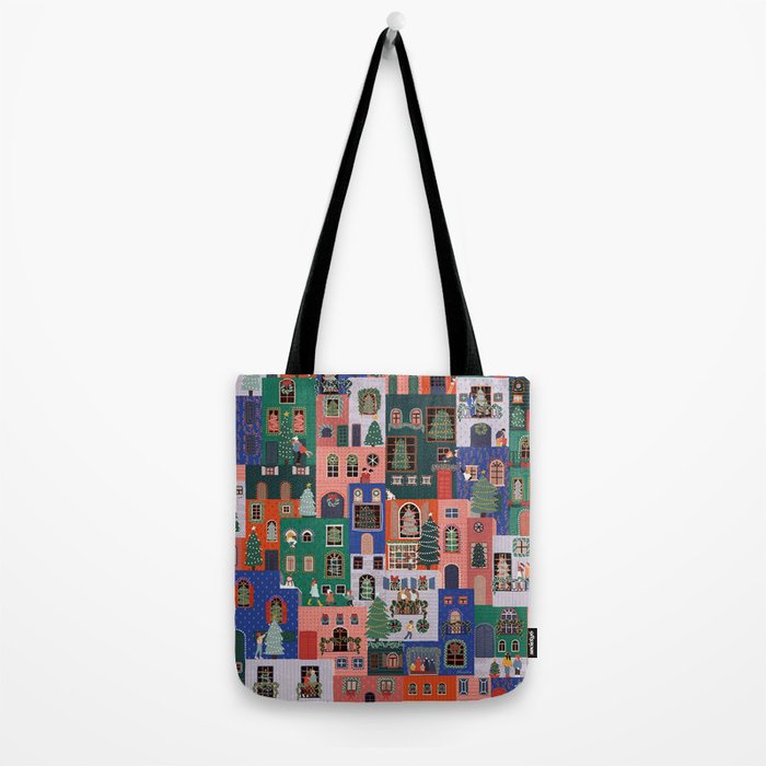 Happy Holidays Tote Bag Gallery Image 2