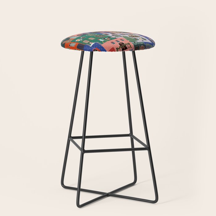 Happy Holidays Stool Gallery Image 1