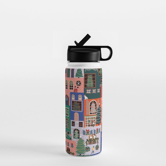 Happy Holidays Water Bottle