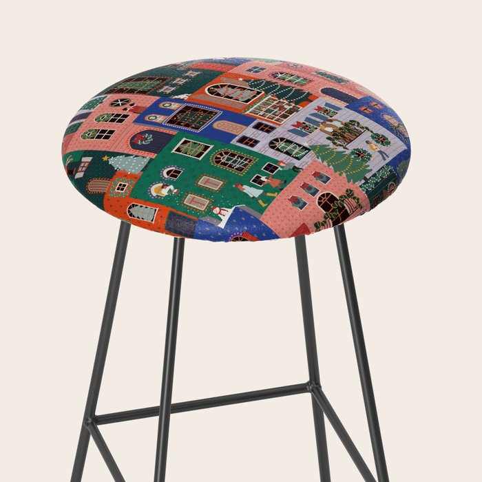 Happy Holidays Stool Gallery Image 2