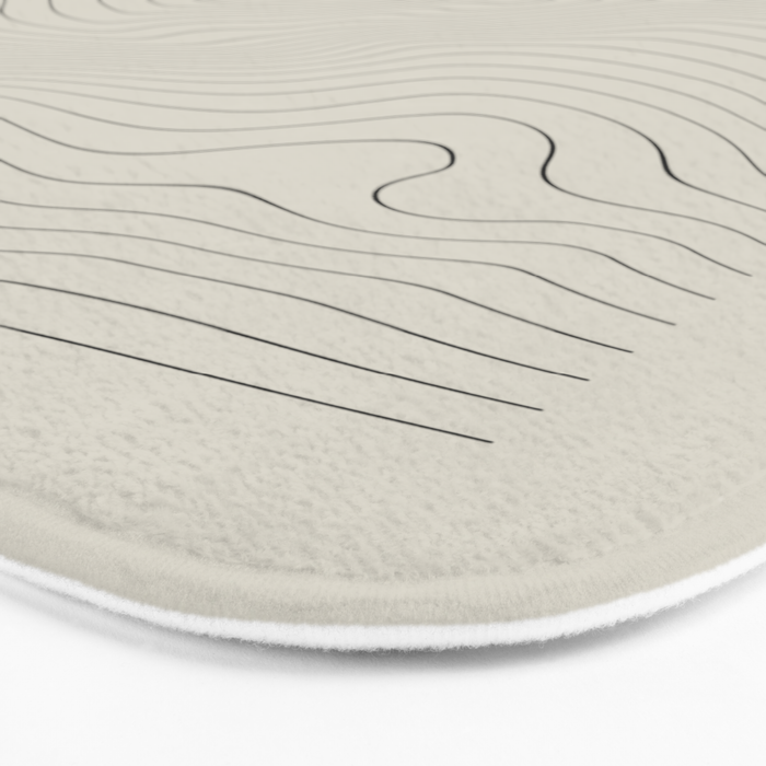 Line Distortion #3 Bath Mat Gallery Image 3