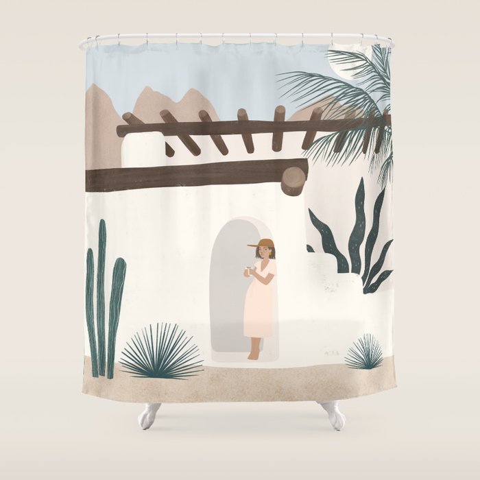 morning moment Shower Curtain Gallery Image 1