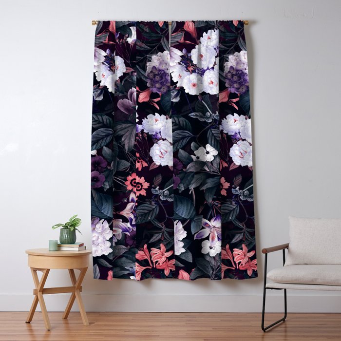 Midnight Garden XXI Window Curtain Gallery Image 5