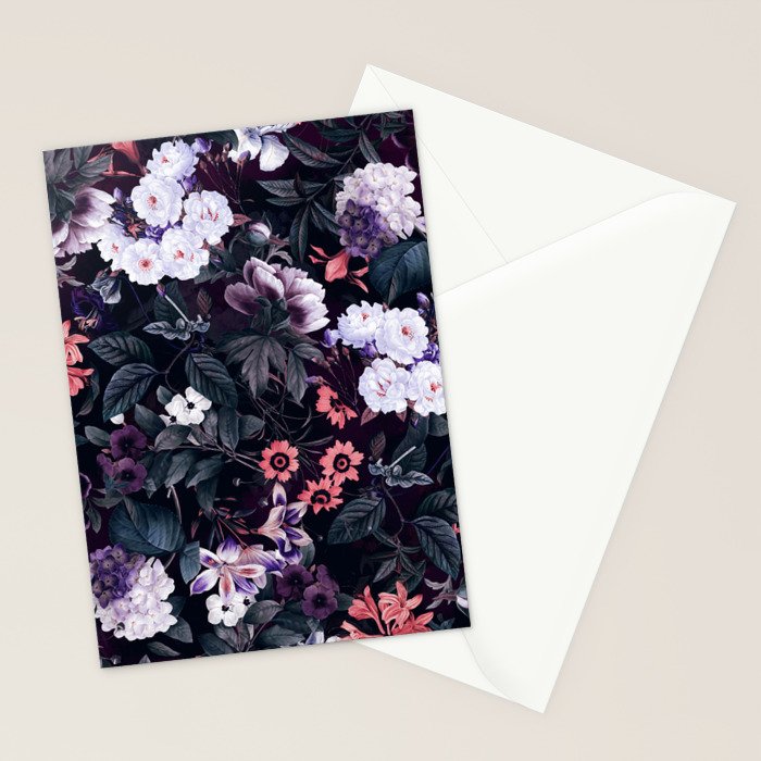 Midnight Garden XXI Stationery Card Gallery Image 2