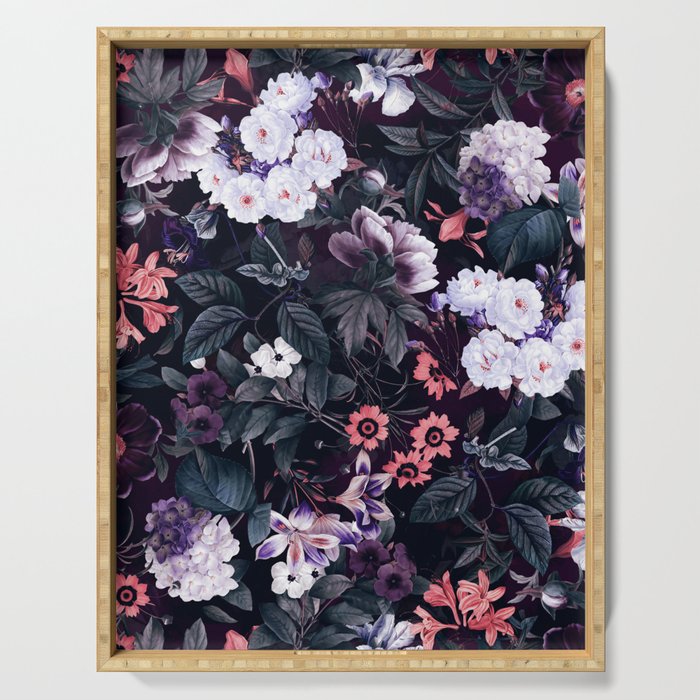 Midnight Garden XXI Serving Tray Gallery Image 1
