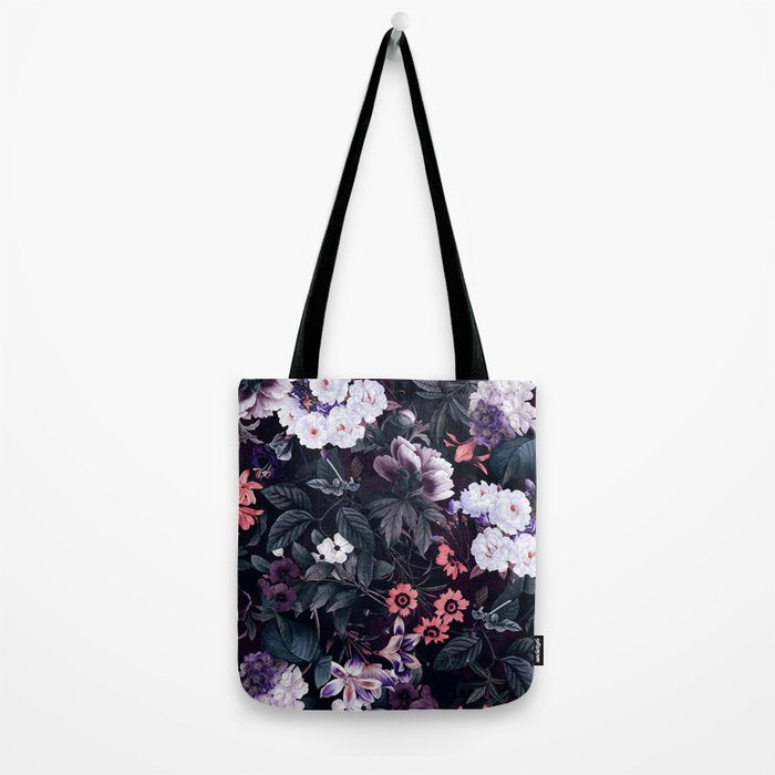 Midnight Garden XXI Tote Bag Gallery Image 2