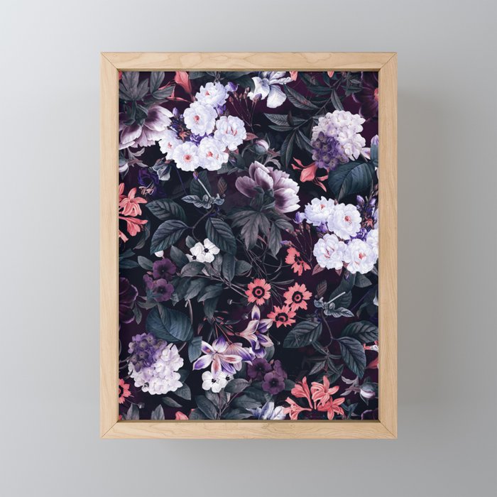 Midnight Garden XXI Mini Art Print Gallery Image 1