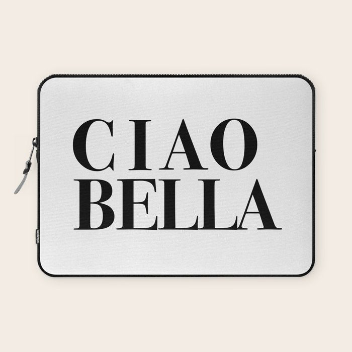 Ciao Bella Laptop Sleeve Gallery Image 1