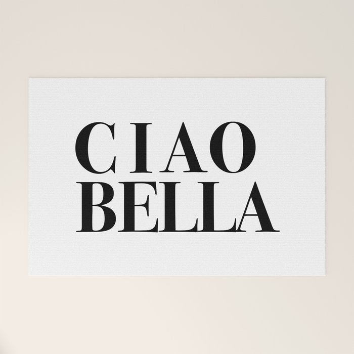 Ciao Bella Welcome Mat Gallery Image 1