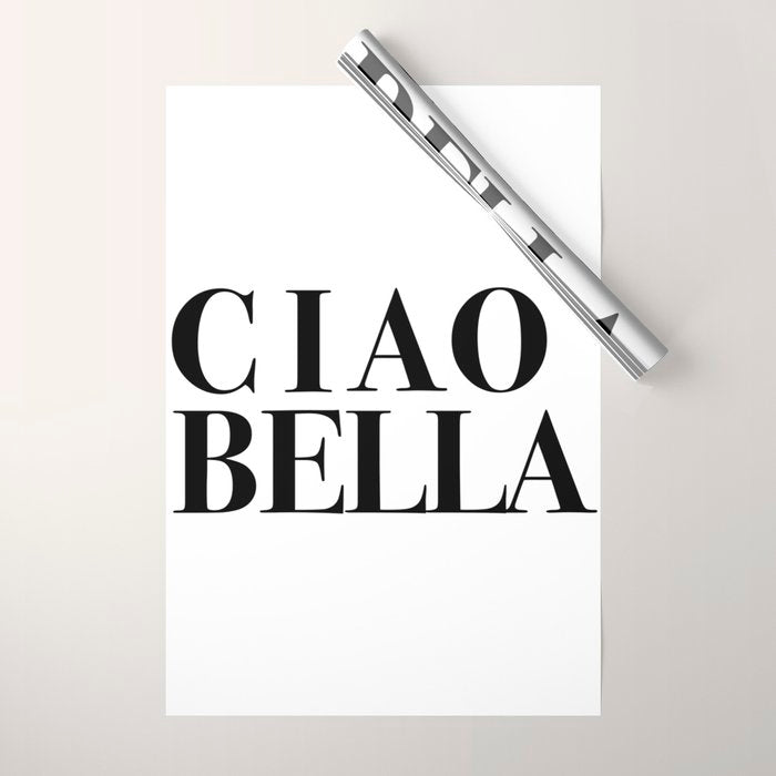 Ciao Bella Wrapping Paper Gallery Image 1