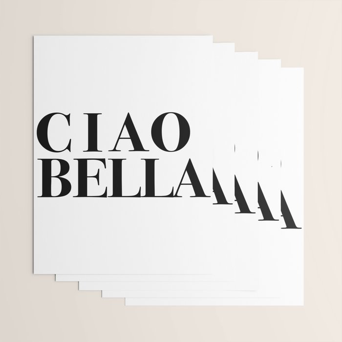 Ciao Bella Wrapping Paper Gallery Image 3