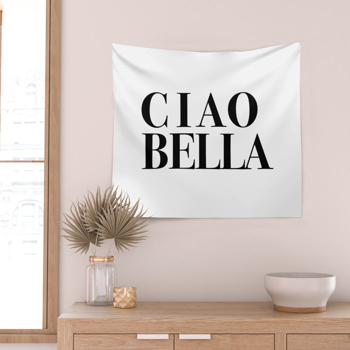 Ciao Bella Wall Tapestry Gallery Image 2