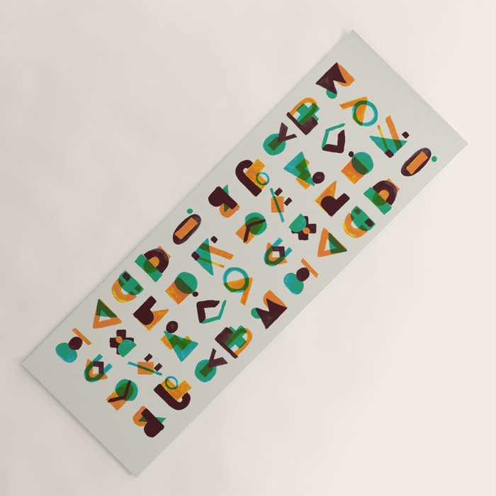 Shape of thoughts Yoga Mat Gallery Image 1