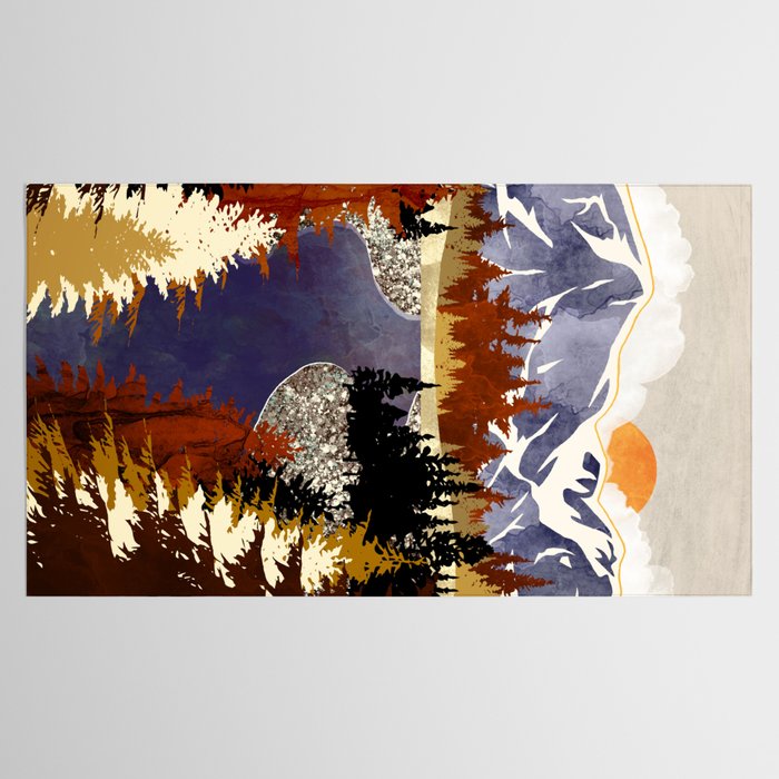 Autumn River Tablecloth Gallery Image 2