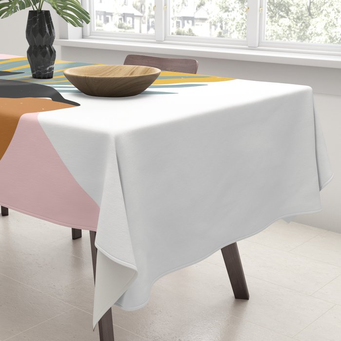 The Cat and The Sun III Tablecloth Gallery Image 3