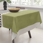 Green Beige Black Lines Artwork I Tablecloth Gallery Image 3