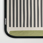 Green Beige Black Lines Artwork I Laptop Sleeve Gallery Image 3