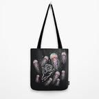 Jellyfish diver Tote Bag Gallery Image 2
