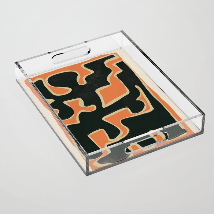 Abstract Figure 5 Acrylic Tray Gallery Image 1