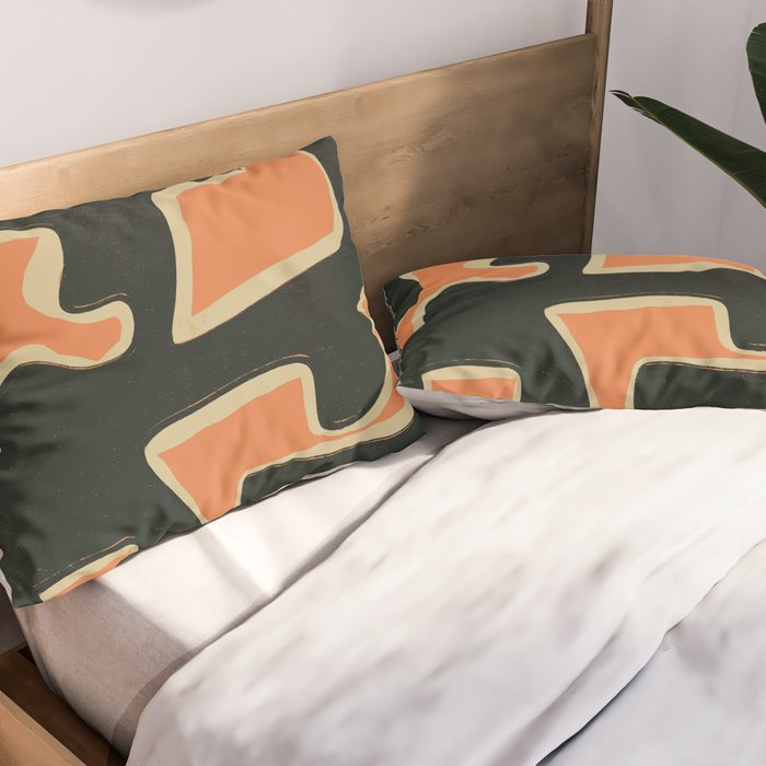 Abstract Figure 5 Pillow Sham Gallery Image 2