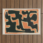 Abstract Figure 5 Outdoor Rug Gallery Image 1