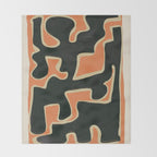 Abstract Figure 5 Throw Blanket Gallery Image 2