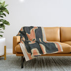 Abstract Figure 5 Throw Blanket Gallery Image 1