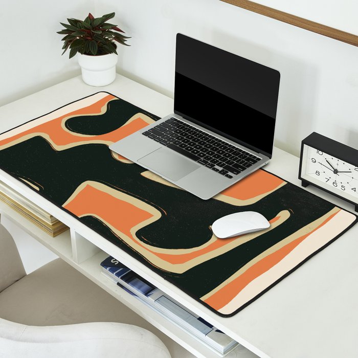 Abstract Figure 5 Desk Mat Gallery Image 2